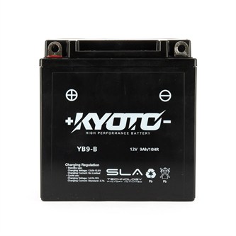 batteria kyoto yb9b sla piaggio x9 evolution m23000m2300035 125cc 2003 2006 yuasa code yb9 b