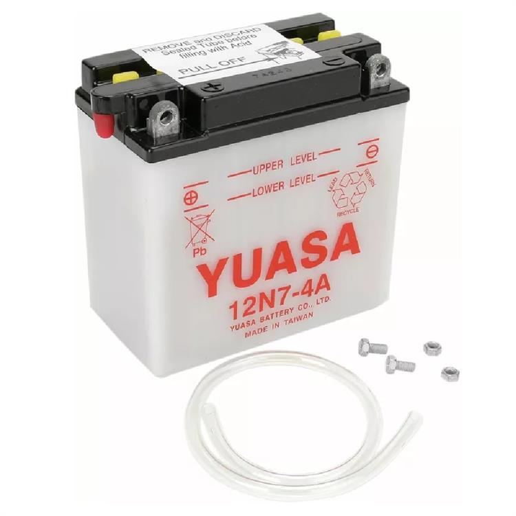 Batteria Yuasa 12N7-4A Suzuki GT 500 Titan (1976-1977)