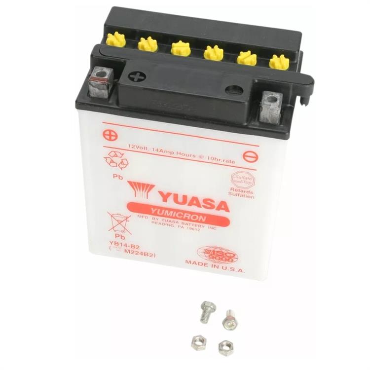 Batteria Yuasa YB14-B2 Honda XRV 650 Africa Twin (1988-1990)