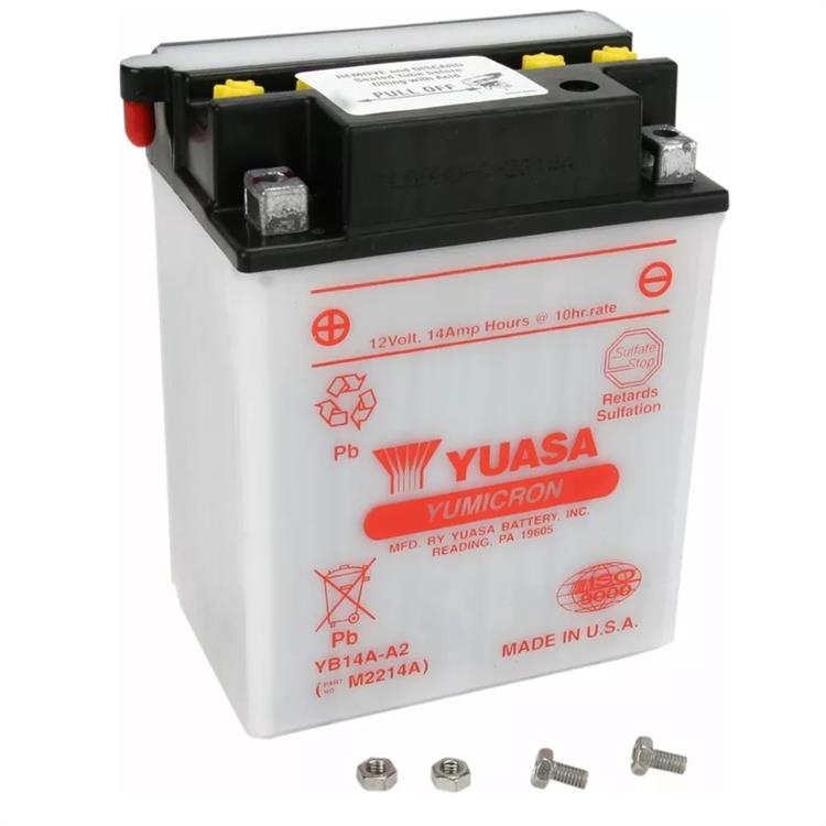 Batteria Yuasa YB14A-A2 Polaris Edge 800 Touring (04-05)