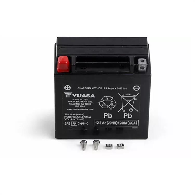 Batteria Yuasa YTX14 Piaggio Beverly 400 I.E. Tourer (2008-2010)