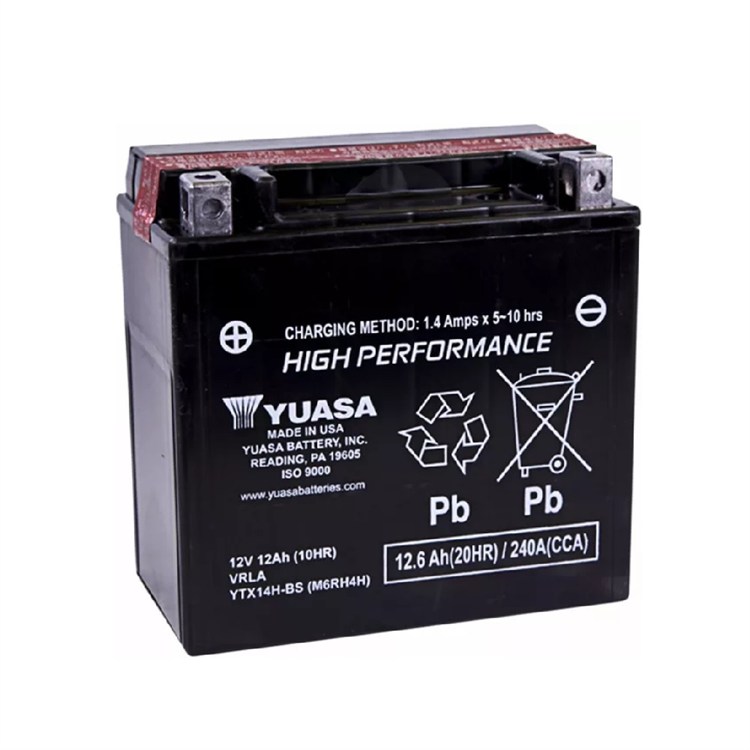 Batteria Yuasa YTX14H-BS Suzuki LT V 700 F 4X4 Twin Peaks (2004-2006)