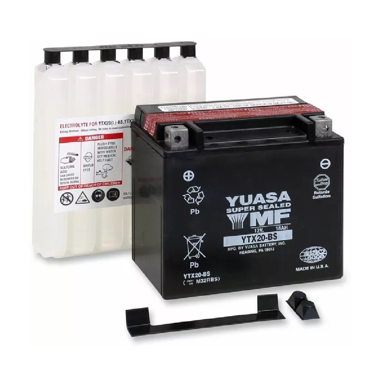 Batteria Yuasa YTX20-BS Moto Guzzi California 1400 ABS Custom (2013-2016)