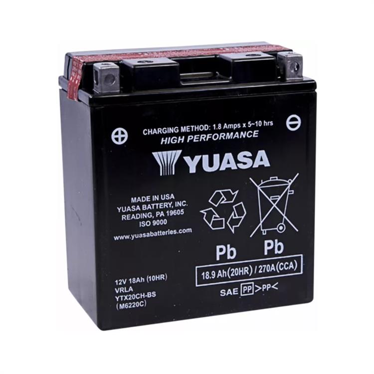 Batteria Yuasa YTX20CH-BS Moto Guzzi Breva 850 (07-09)