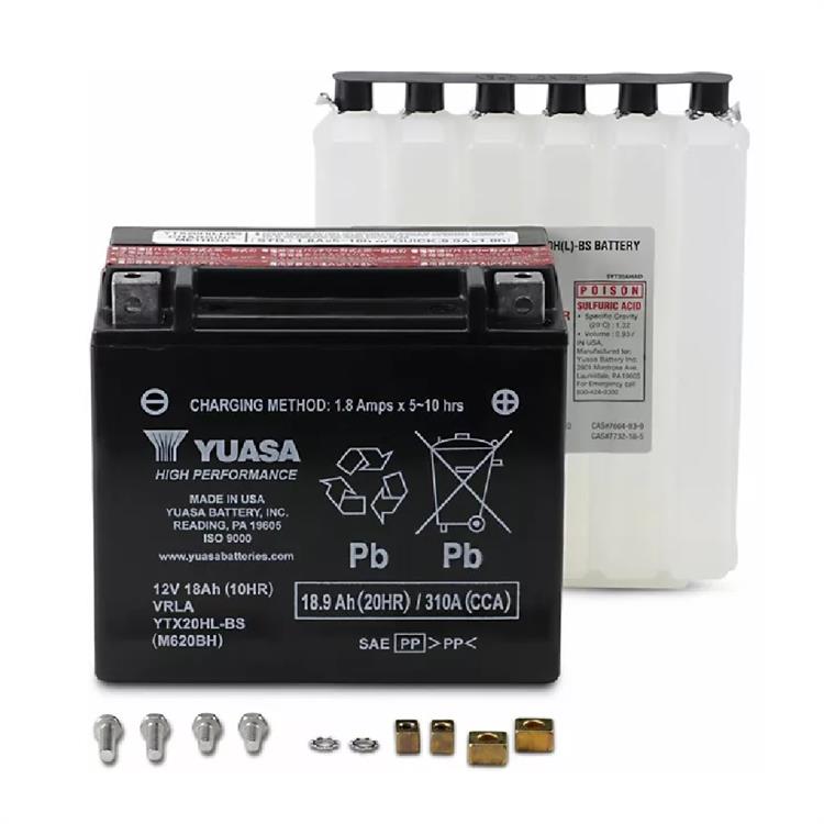 Batteria Yuasa YTX20HL-BS Harley Davidson FLFBS 1868 ABS Softail Fat Boy 114 (2018-2022)