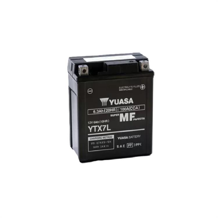 Batteria Yuasa YTX7L  Piaggio Liberty 125 S I GET 3V ABS (2016-2021)