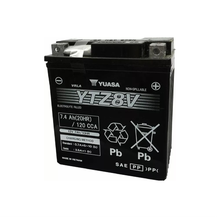 Batteria Yuasa YTZ8V Yamaha MW 300 ABS Tricity (2020-2024)