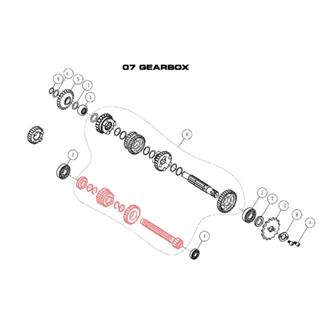 cambio primario daytona 150 190 212