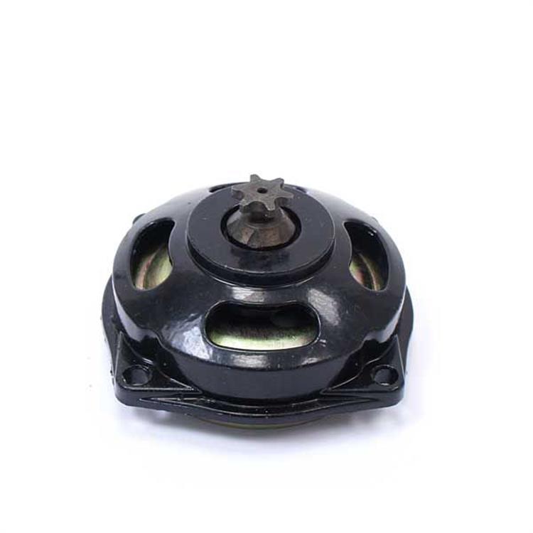 Campana 6 denti minimoto miniquad (passo medio TF8) Nera