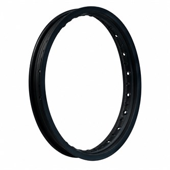 cerchio posteriore 18x215 36 fori nero opaco