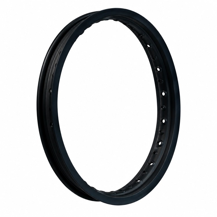 Cerchio posteriore 18x215 - 36 fori Nero opaco