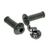 Comando Gas Standard pit bike + Manopole Nero in Manubri e Comandi