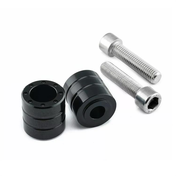 Contrappesi manubrio Bmw S 1000 R ABS (2014-2020) ergal Nero Pro Bolt