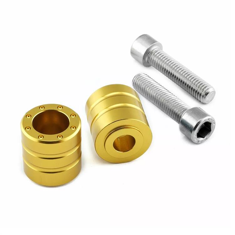 Contrappesi manubrio Bmw S 1000 RR (2010-2012) ergal Oro Pro Bolt