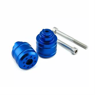 contrappesi manubrio honda cbr 600 f4 00 ergal blu pro bolt