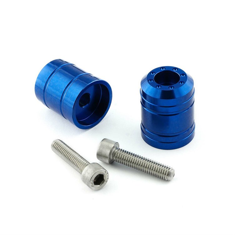 Contrappesi manubrio Kawasaki Z 1000 SX ABS Ninja (2014-2019) ergal Blu Pro Bolt