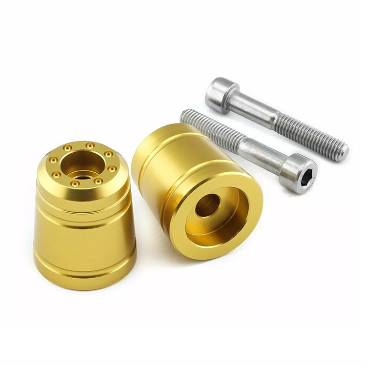 Contrappesi manubrio Kawasaki Z 800 ABS E Version (2013-2016) ergal Oro Pro Bolt