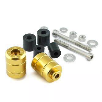 contrappesi manubrio suzuki gsx 1400 01 07 ergal oro pro bolt