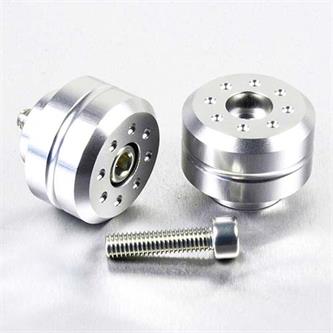 contrappesi manubrio yamaha vmx 1700 abs vmax 09 16 ergal argento pro bolt