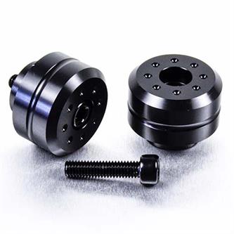 contrappesi manubrio yamaha vmx 1700 abs vmax 09 16 ergal nero pro bolt