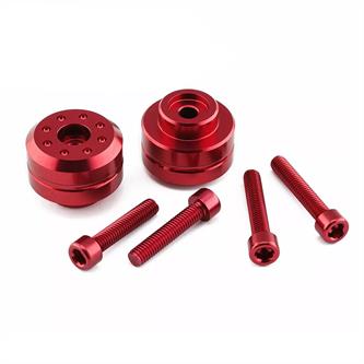 contrappesi manubrio yamaha yzf r1 1000 sp 06 ergal rosso pro bolt