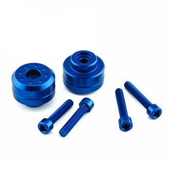 contrappesi manubrio yamaha yzf r6 600 gp wgp 50th anniversary 12 ergal blu pro bolt