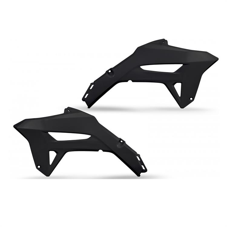Convogliatori radiatore Honda CRF 450 R (2021-2024) Nero