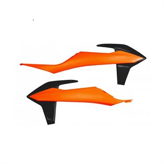 convogliatori radiatore ktm 250 sx 19 22 arancioni e neri