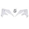 Convogliatori radiatore Yamaha YZ 450 F (2018-2022) Bianco in Plastiche