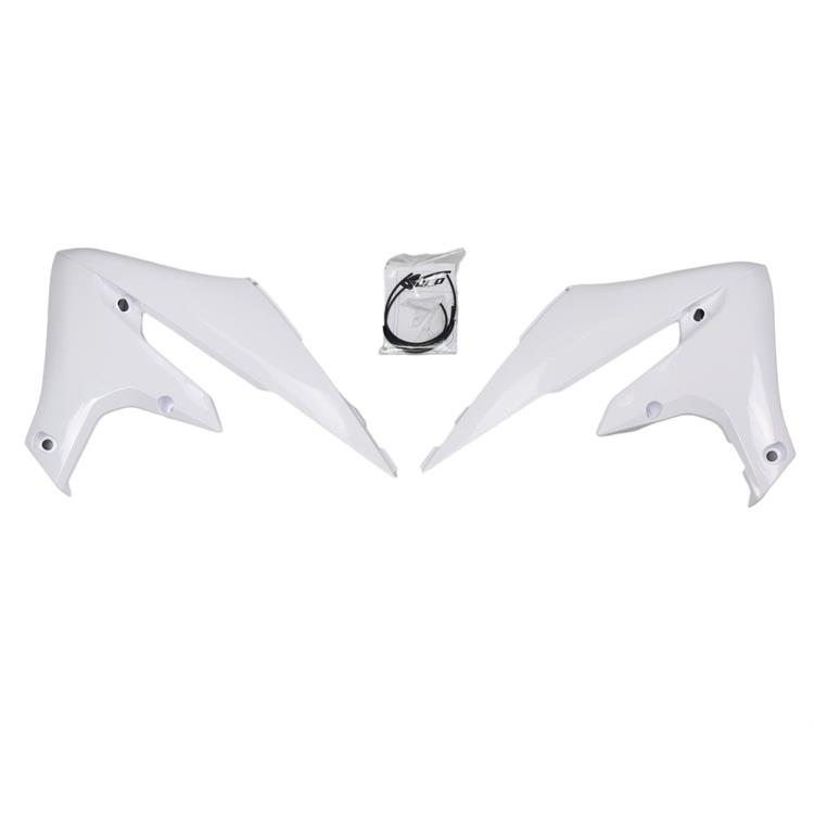 Convogliatori radiatore Yamaha YZ 450 F (2018-2022) Bianco