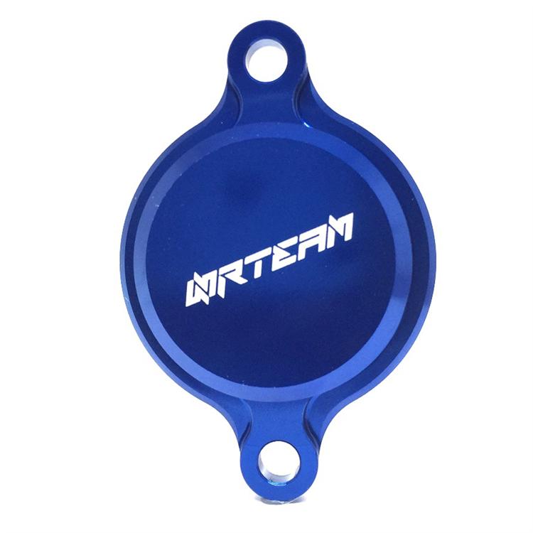 Coperchio filtro olio Fantic 250 XXF (2022-2025) blu - NRTeam