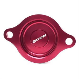 coperchio filtro olio honda crf 450 r 02 08 rosso