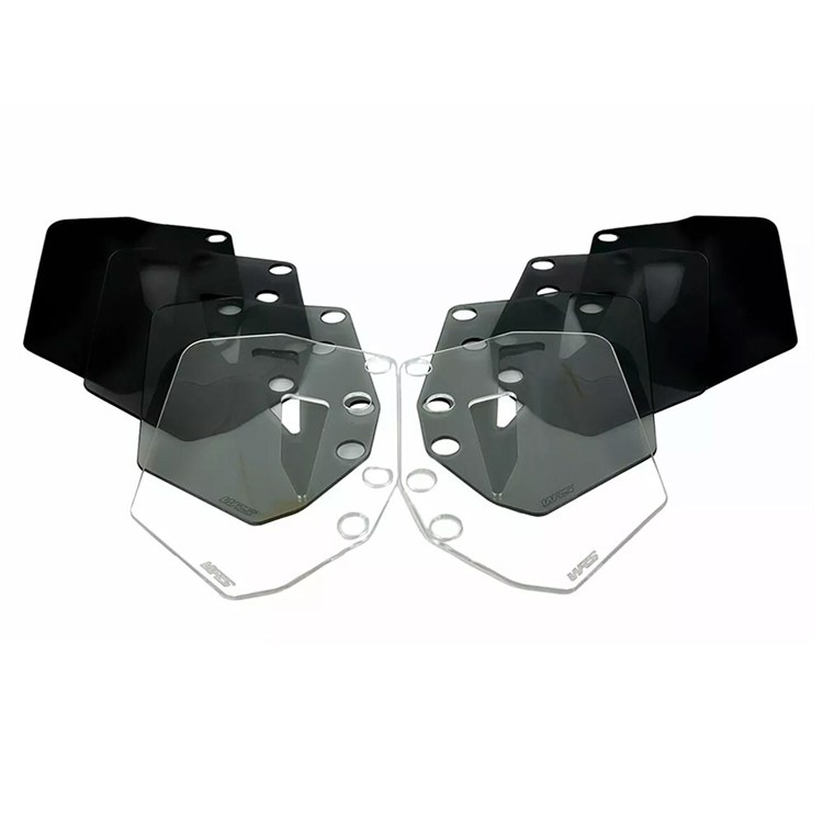 Coppia Deflettori Maggiorati WRS BMW R 1300 GS ABS Trophy (2024) Trasparente