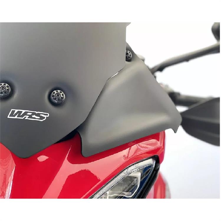 Coppia Deflettori WRS Ducati Multistrada V4 1200 S ABS (2021-2024) Nero Opaco