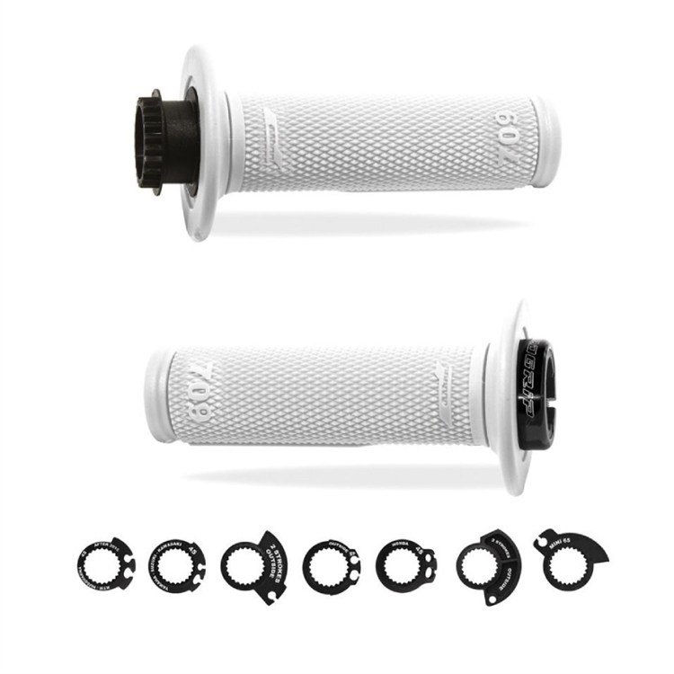 Coppia manopole Lock-On Pro Grip 709 - Bianco