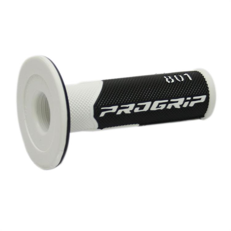 Coppia manopole Pro Grip 801 - Bianco Nero