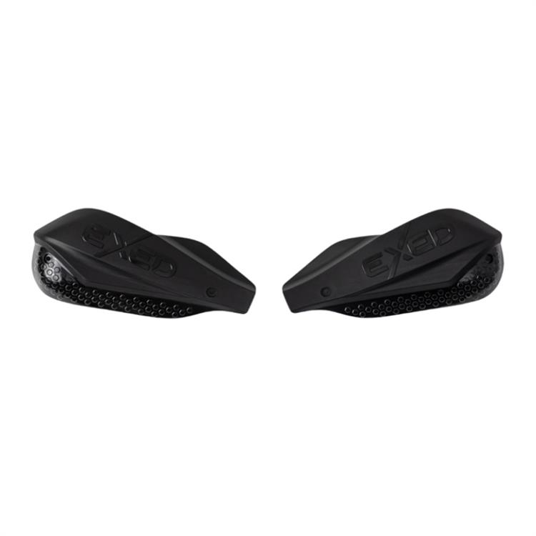 Coppia paramani chiusi Exed per manubrio 28.6 mm Nero