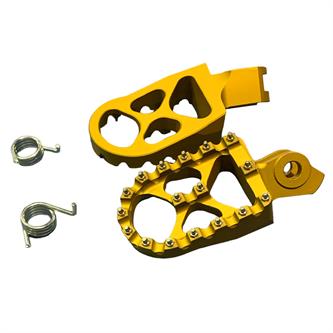 coppia pedane in ergal suzuki rmz 450 08 18 oro