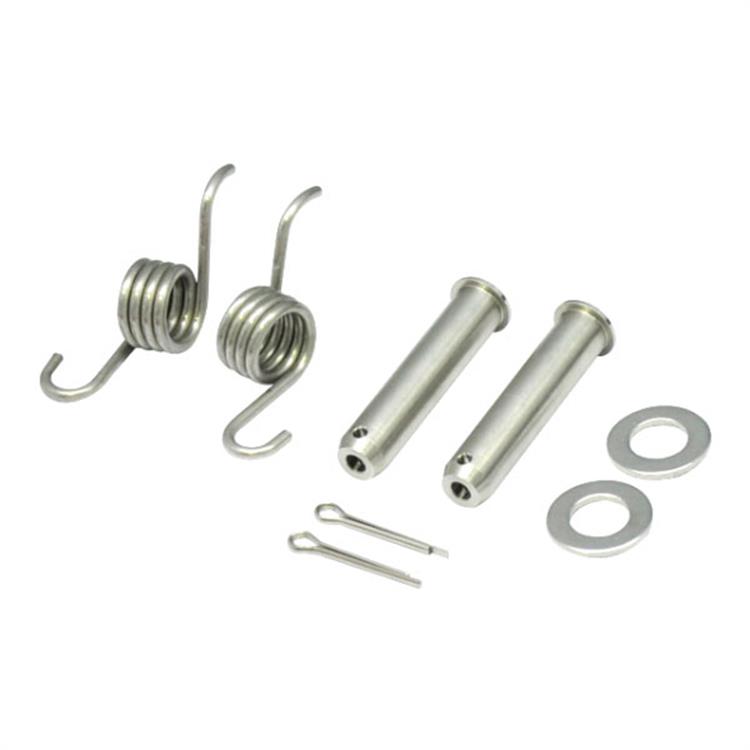 Coppia perni pedane Gasgas 350 EC-F (2021-2023) + molle NRTeam