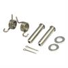 Coppia perni pedane Honda CRF 250 R (2004-2025) + molle NRTeam in Telaio