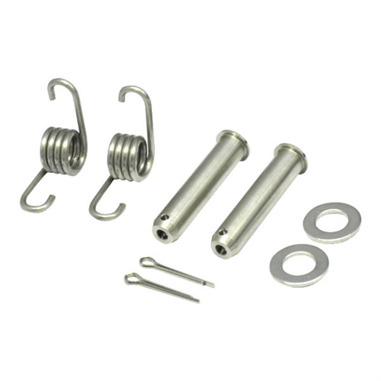 Coppia perni pedane KTM 144 SX (2008) + molle NRTeam