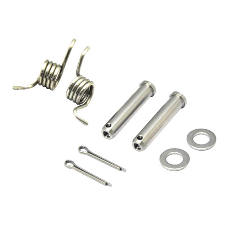 Coppia perni pedane KTM 300 SX (2023-2026) + molle NRTeam