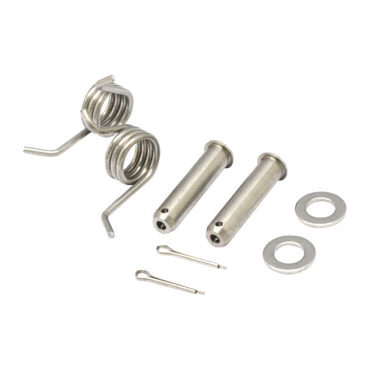 Coppia perni pedane Suzuki RMZ 450 (2010-2024) + molle NRTeam