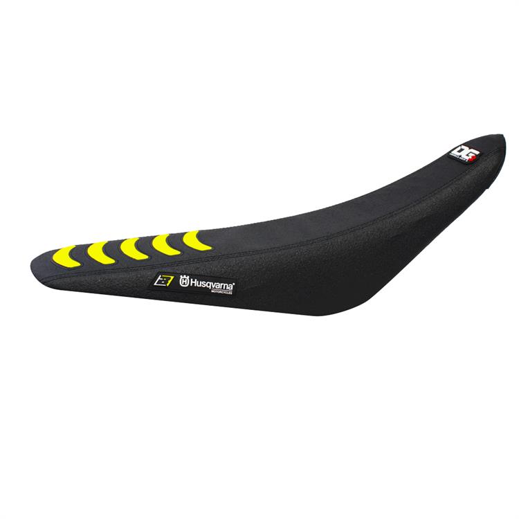 Coprisella Blackbird Husqvarna 125 TE (14-16) DG3 nero e giallo