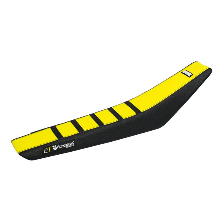 Coprisella Blackbird Husqvarna 250 TC (2023-2025) zebra Nero e giallo