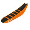Coprisella Blackbird KTM 500 EXC-F (2020-2023) zebra Nero e Arancione in Selle Enduro