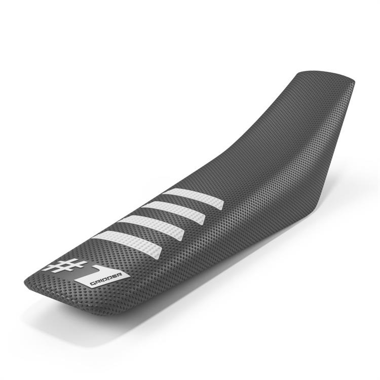 Coprisella universale Onegripper - Ribbed Grigio scuro e Bianco