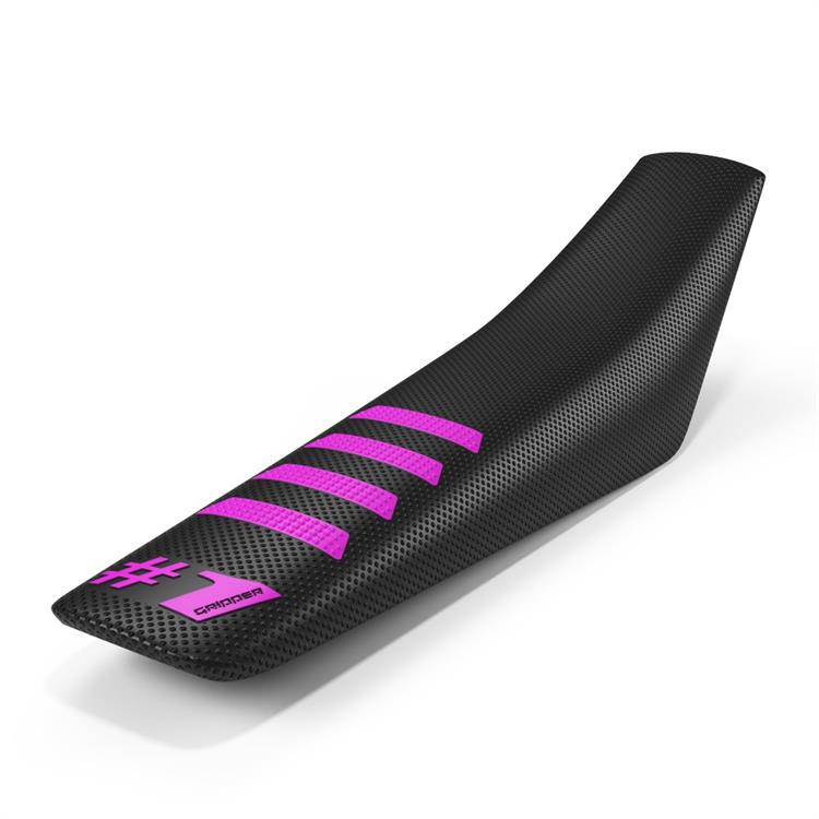 Coprisella universale Onegripper - Ribbed Nero e rosa