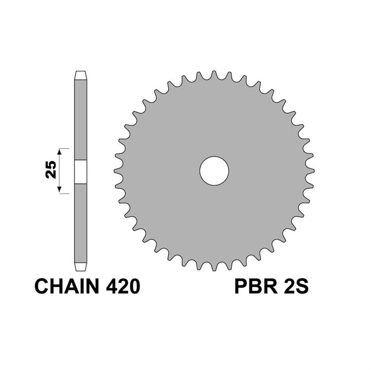 Corona acciaio 420 Z42 semilavorata