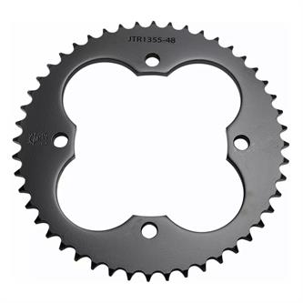 corona jt acciaio honda trx 125 m fourtrax 87 88 48 denti